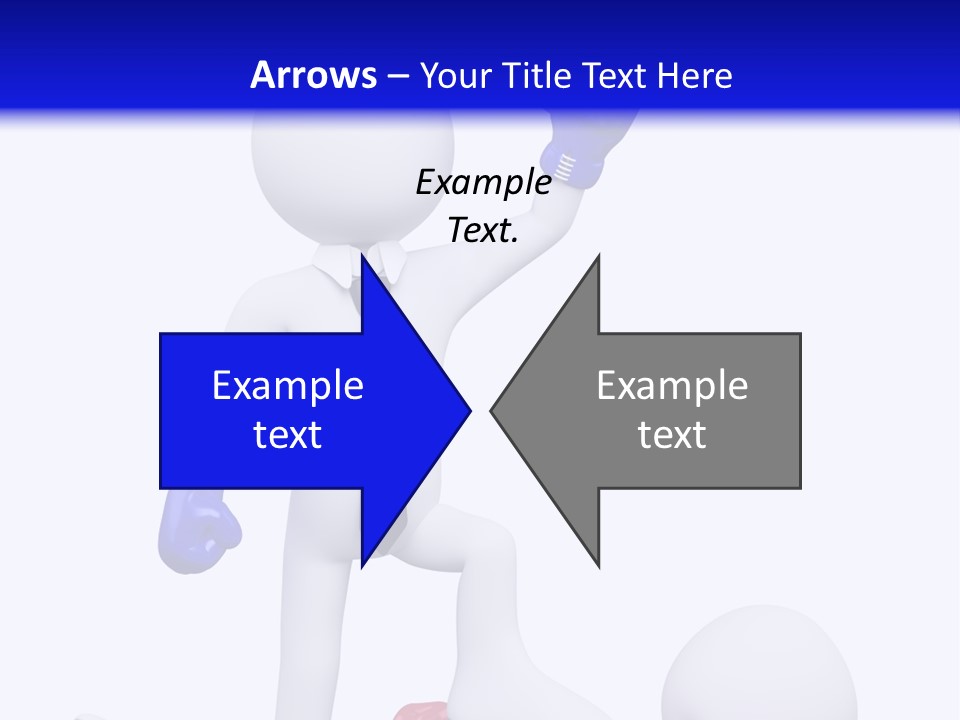 Competitive Fighter Foot PowerPoint Template