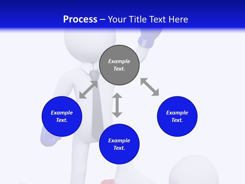 Competitive Fighter Foot PowerPoint Template