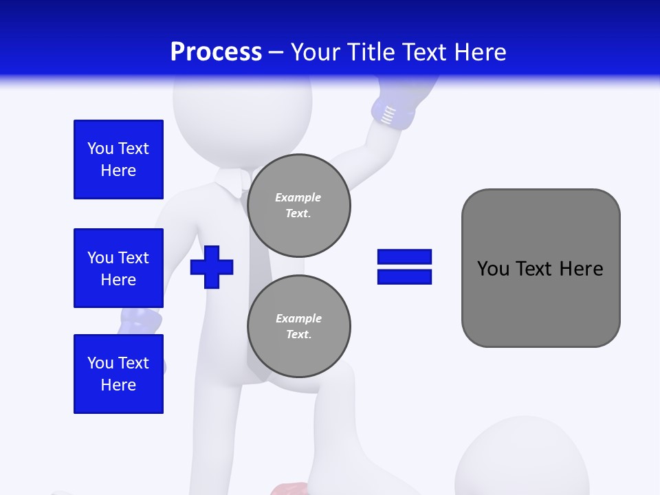 Competitive Fighter Foot PowerPoint Template