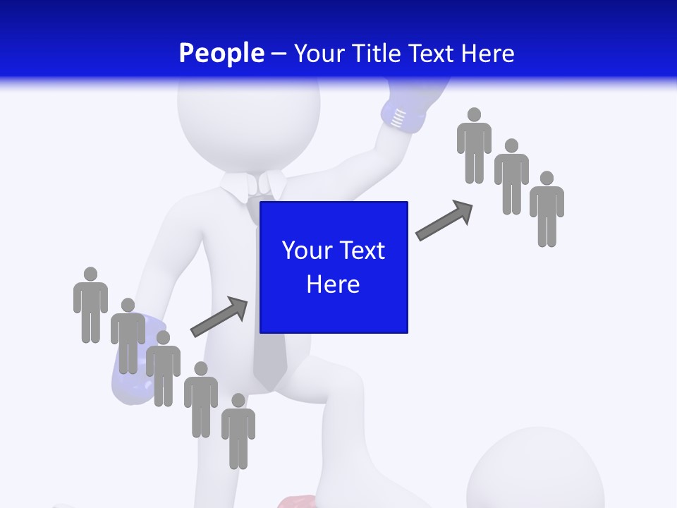 Competitive Fighter Foot PowerPoint Template