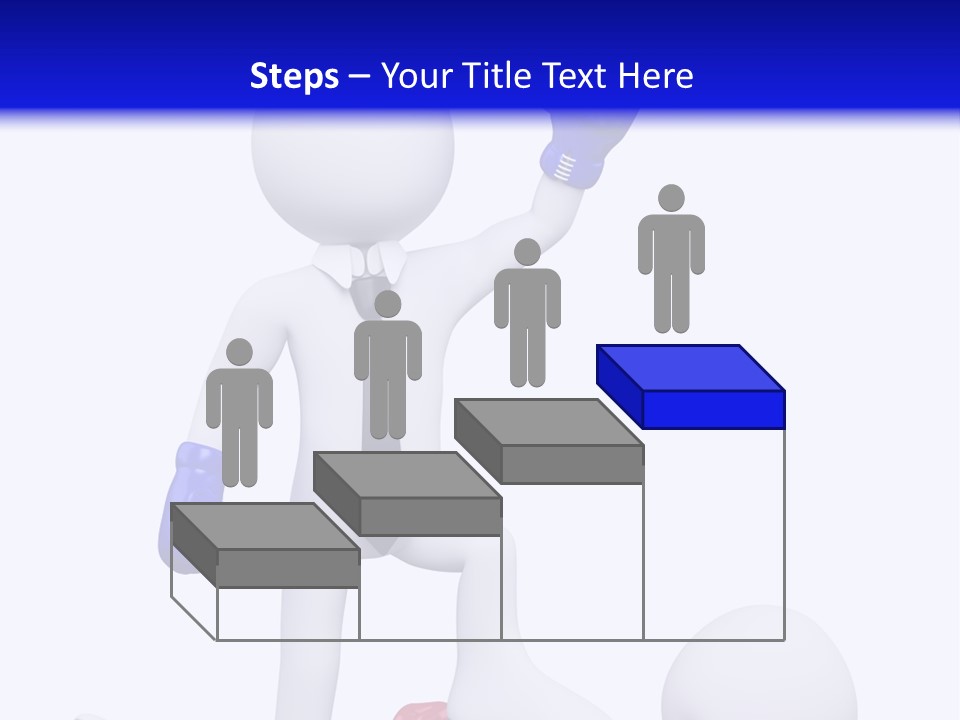 Competitive Fighter Foot PowerPoint Template