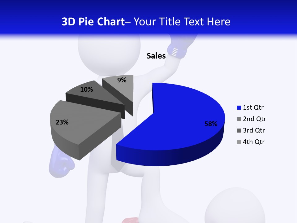Competitive Fighter Foot PowerPoint Template