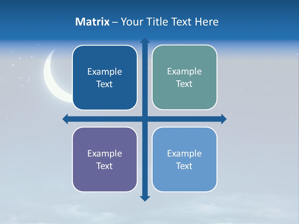 Fantasy Twinkle Twinkling PowerPoint Template