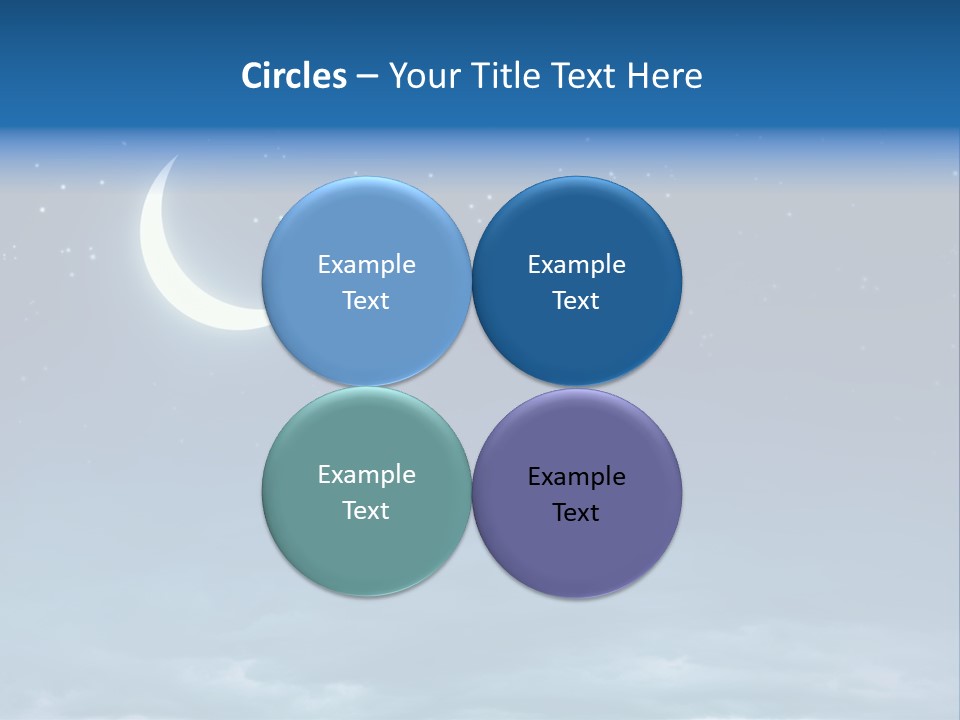 Fantasy Twinkle Twinkling PowerPoint Template