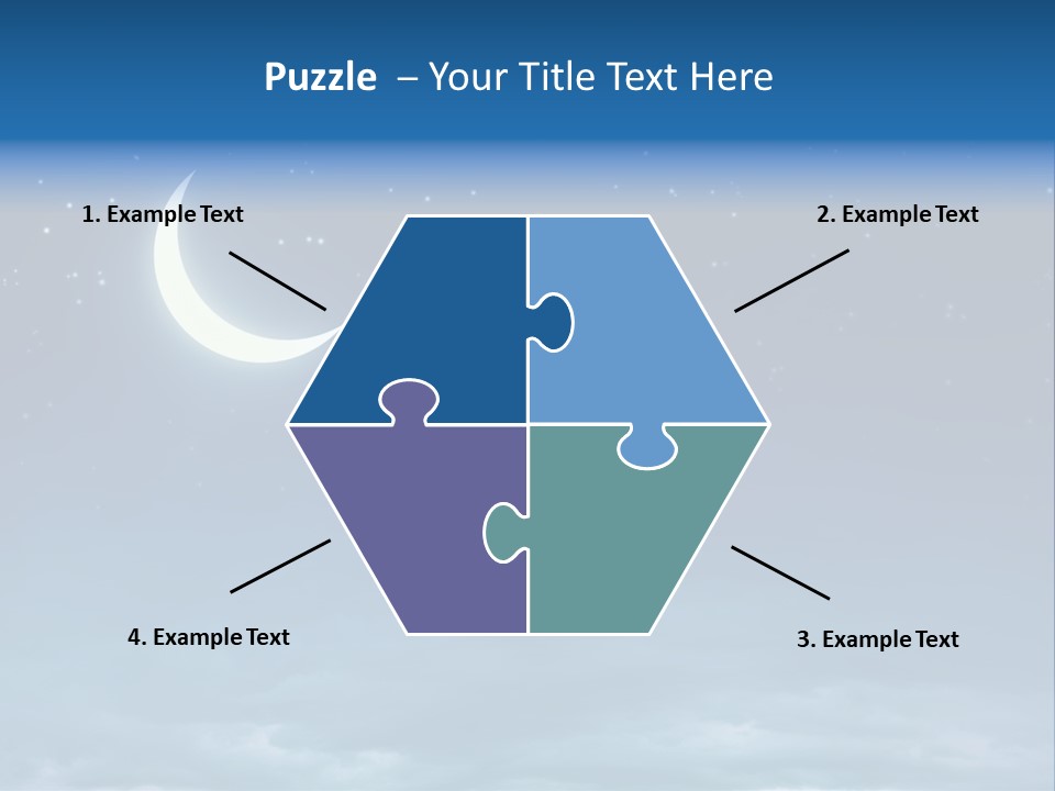 Fantasy Twinkle Twinkling PowerPoint Template