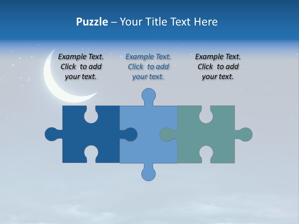 Fantasy Twinkle Twinkling PowerPoint Template