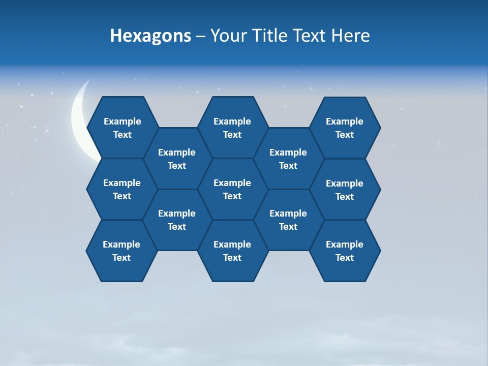 Fantasy Twinkle Twinkling PowerPoint Template