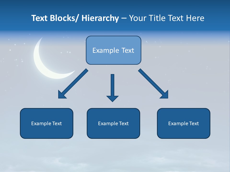 Fantasy Twinkle Twinkling PowerPoint Template