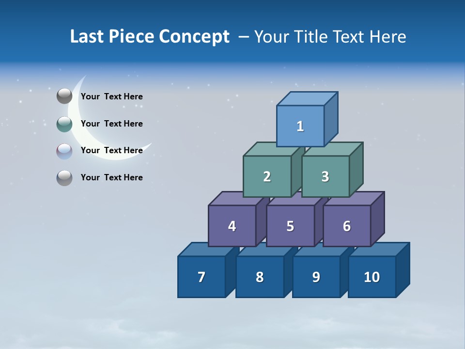 Fantasy Twinkle Twinkling PowerPoint Template