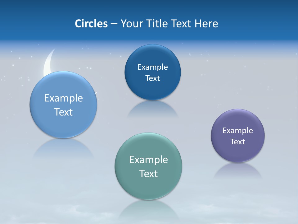 Fantasy Twinkle Twinkling PowerPoint Template