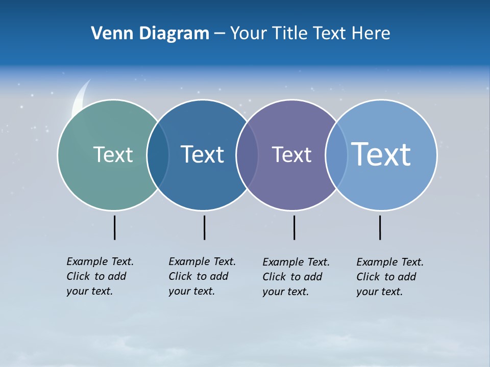 Fantasy Twinkle Twinkling PowerPoint Template
