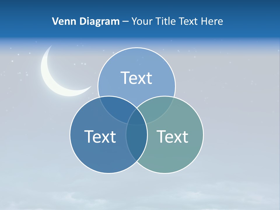 Fantasy Twinkle Twinkling PowerPoint Template