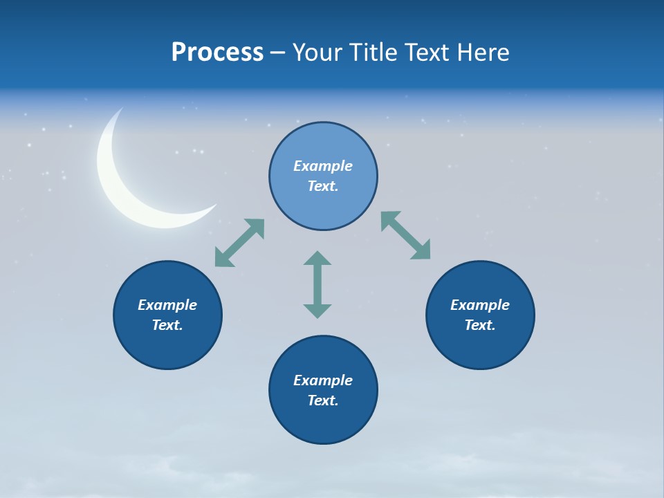Fantasy Twinkle Twinkling PowerPoint Template