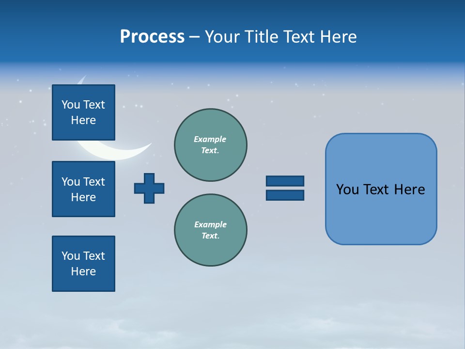 Fantasy Twinkle Twinkling PowerPoint Template