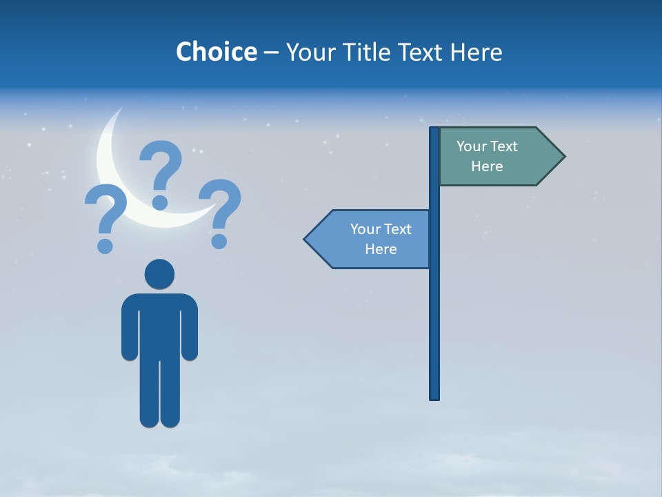 Fantasy Twinkle Twinkling PowerPoint Template