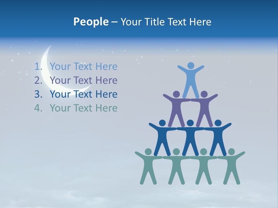 Fantasy Twinkle Twinkling PowerPoint Template