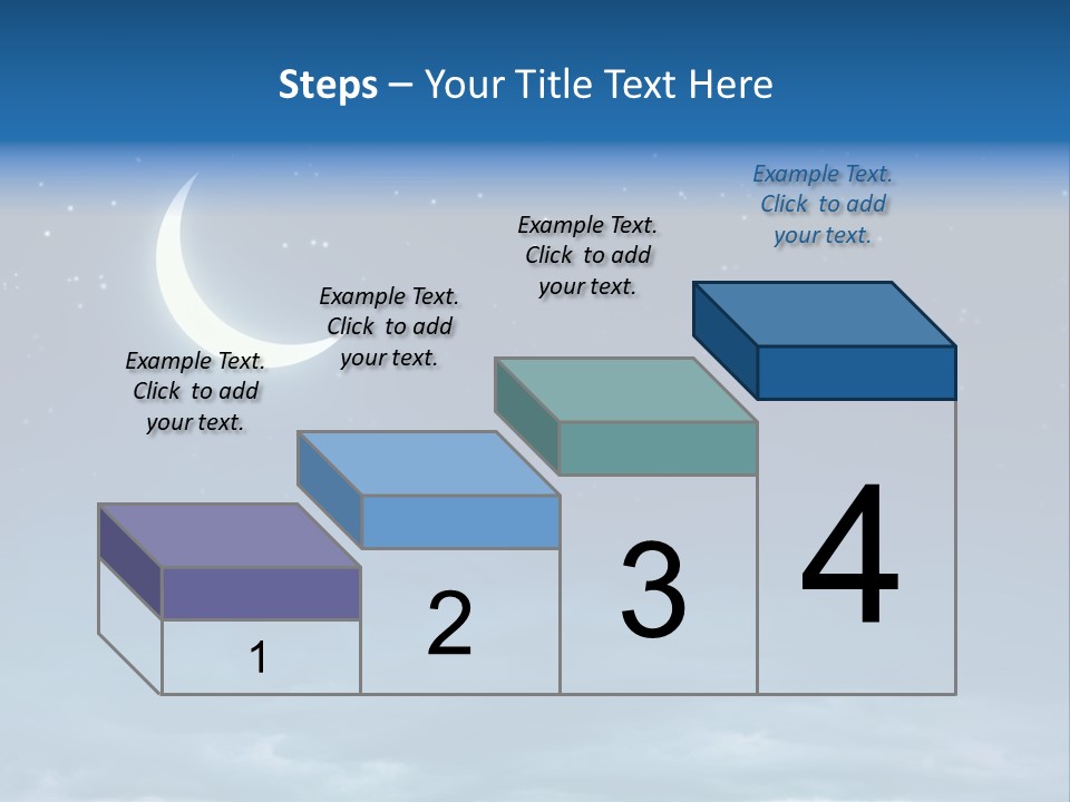 Fantasy Twinkle Twinkling PowerPoint Template