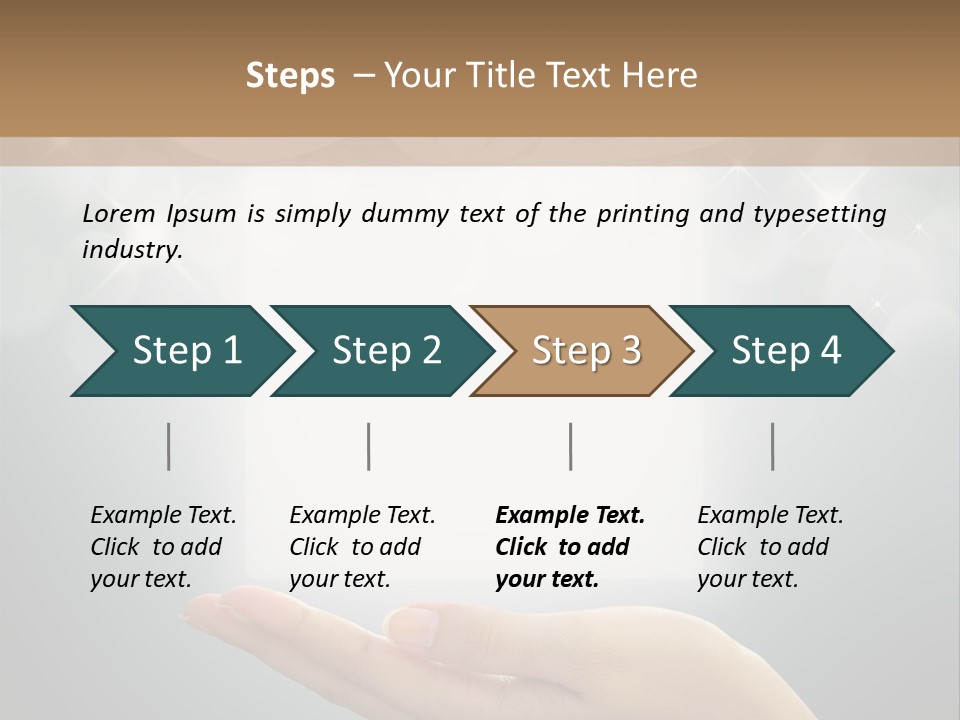 Single Isolated Icon PowerPoint Template