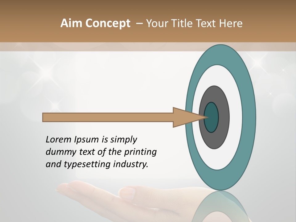 Single Isolated Icon PowerPoint Template