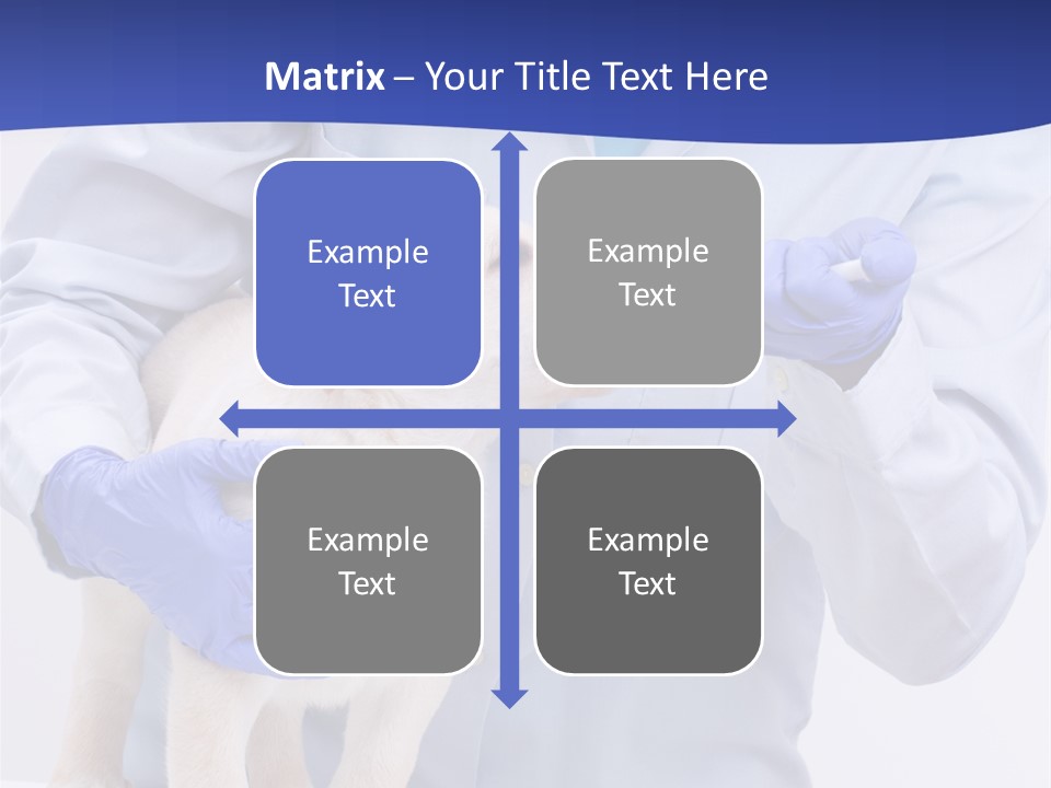 Lab Lady Uniform PowerPoint Template