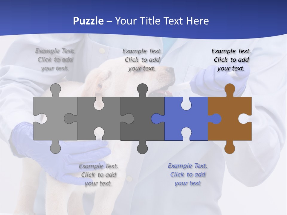 Lab Lady Uniform PowerPoint Template