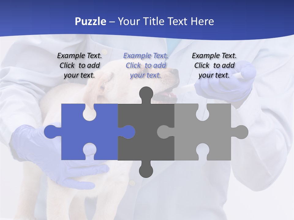 Lab Lady Uniform PowerPoint Template