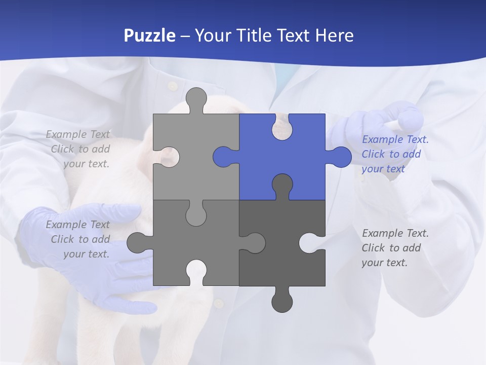 Lab Lady Uniform PowerPoint Template