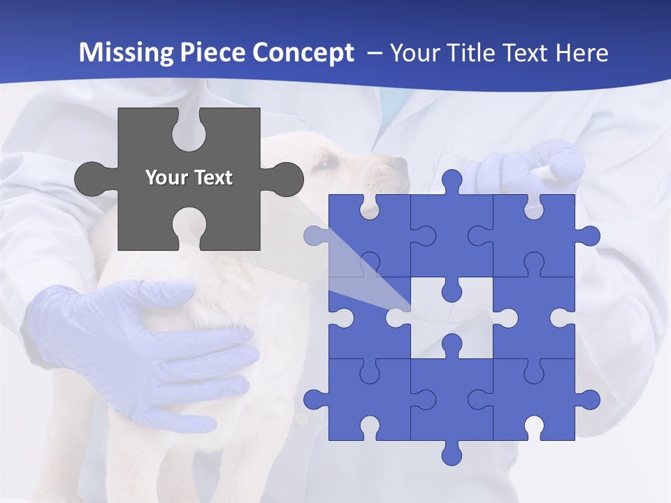 Lab Lady Uniform PowerPoint Template