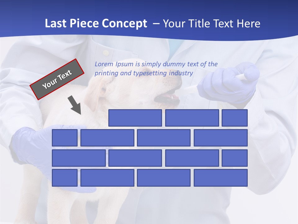 Lab Lady Uniform PowerPoint Template