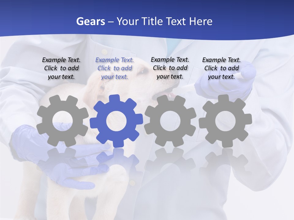 Lab Lady Uniform PowerPoint Template