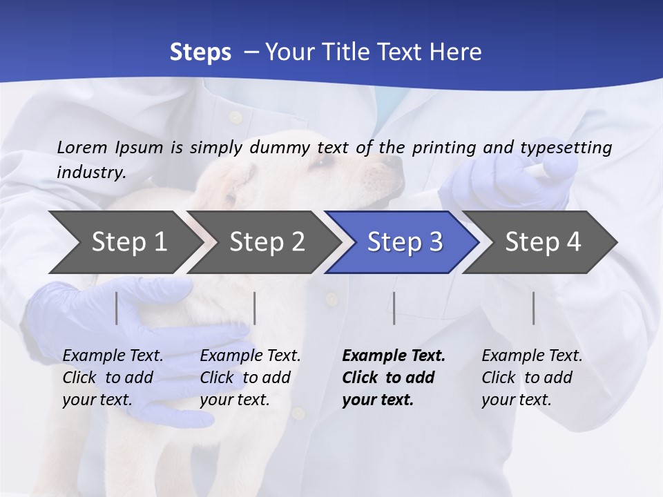 Lab Lady Uniform PowerPoint Template