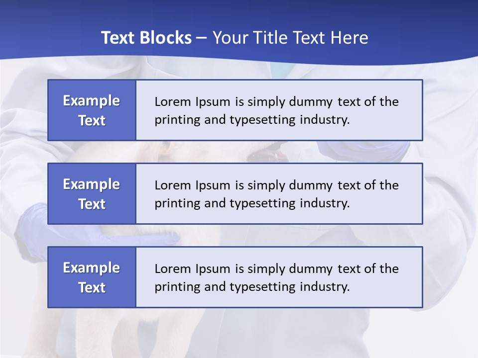Lab Lady Uniform PowerPoint Template