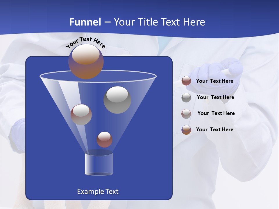 Lab Lady Uniform PowerPoint Template