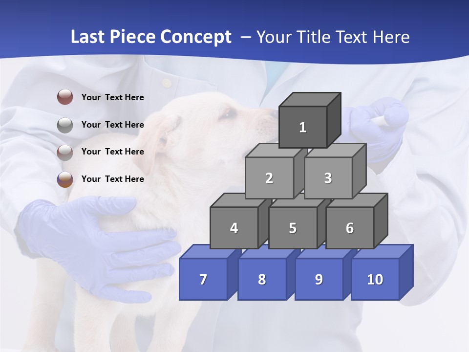 Lab Lady Uniform PowerPoint Template