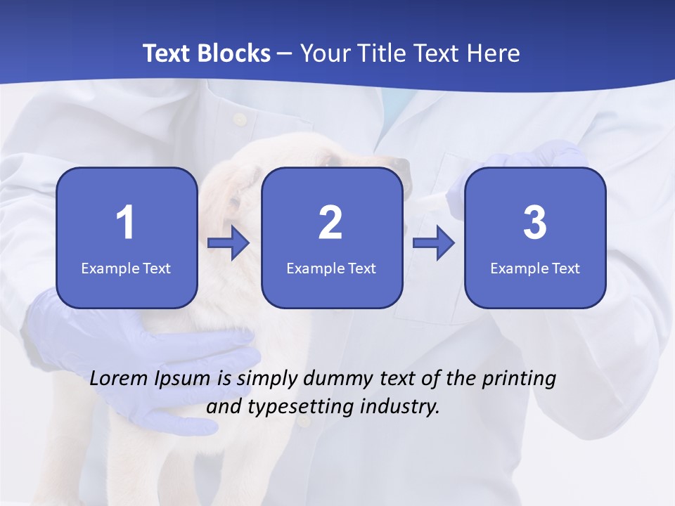Lab Lady Uniform PowerPoint Template