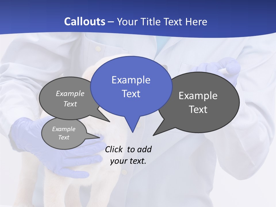 Lab Lady Uniform PowerPoint Template