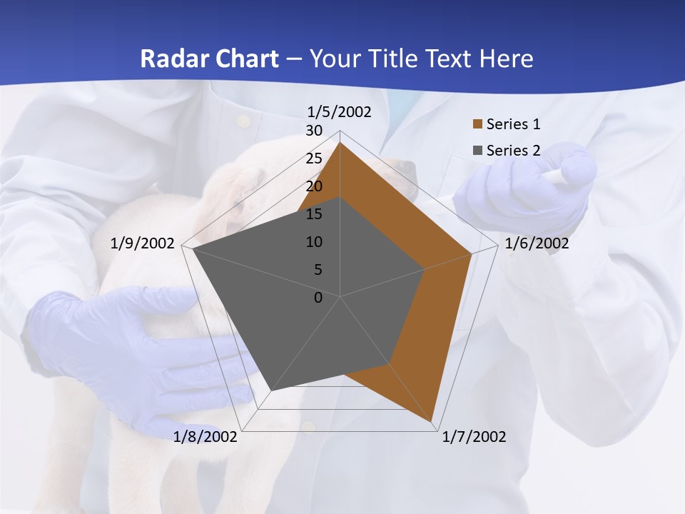 Lab Lady Uniform PowerPoint Template