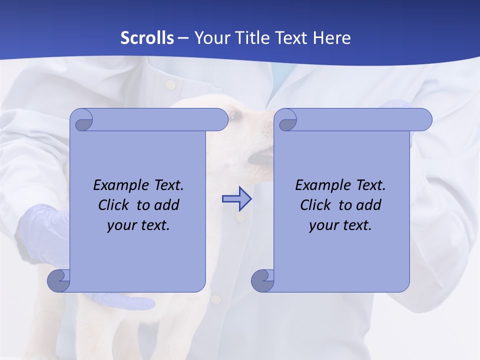 Lab Lady Uniform PowerPoint Template