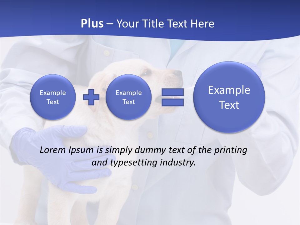 Lab Lady Uniform PowerPoint Template