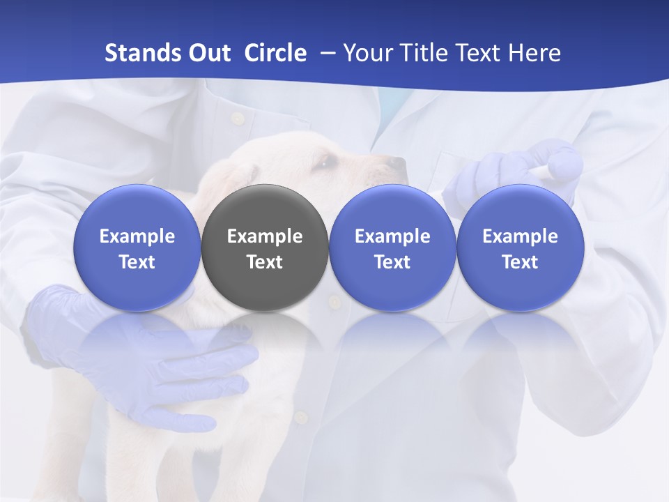 Lab Lady Uniform PowerPoint Template