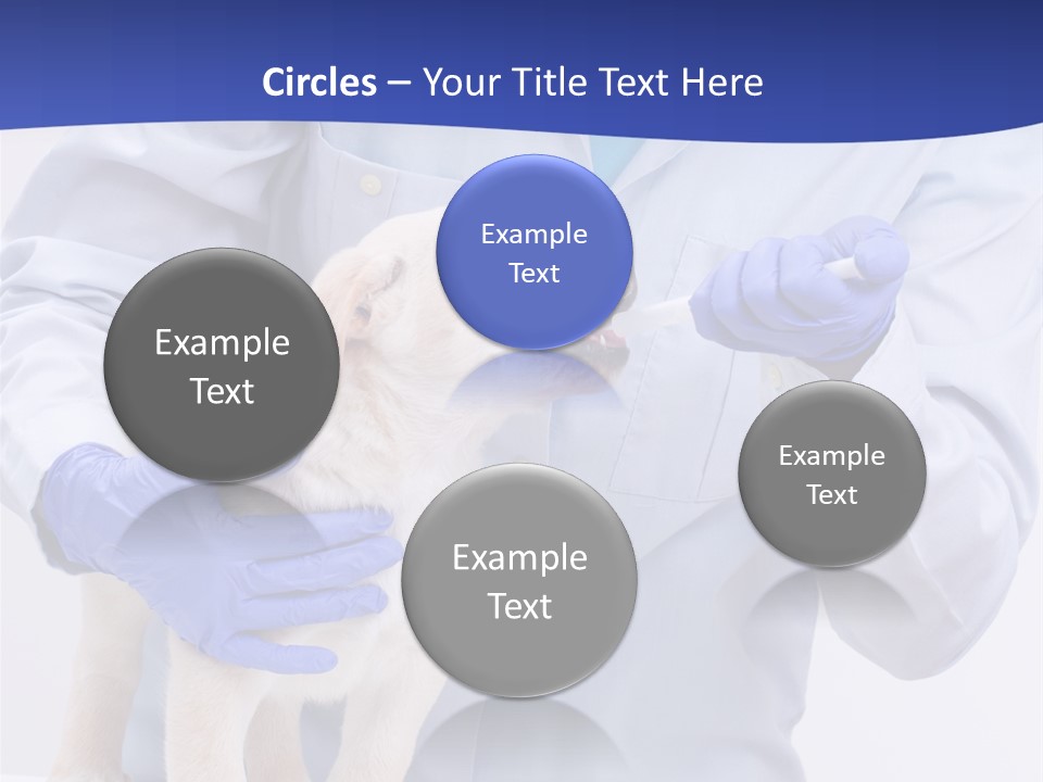 Lab Lady Uniform PowerPoint Template