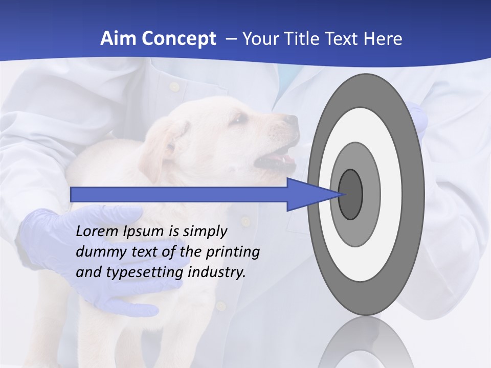 Lab Lady Uniform PowerPoint Template