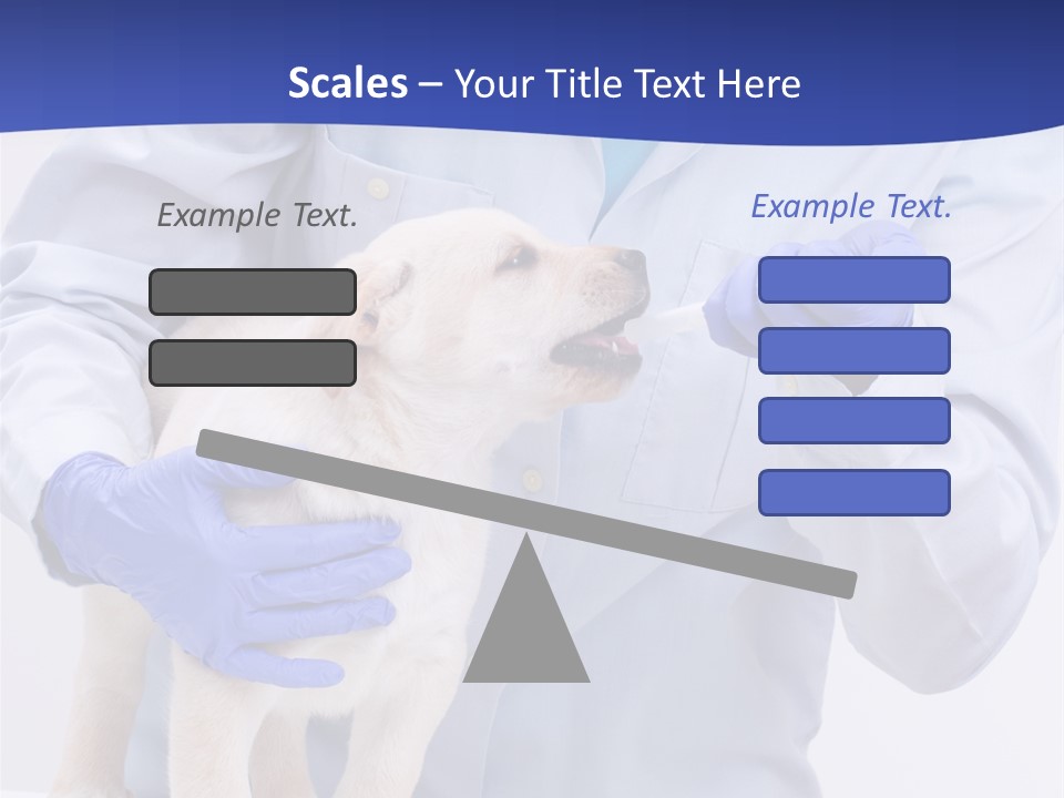 Lab Lady Uniform PowerPoint Template