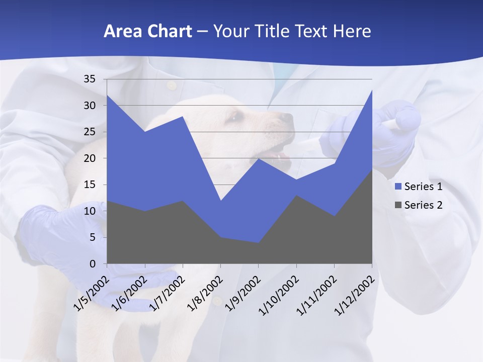 Lab Lady Uniform PowerPoint Template