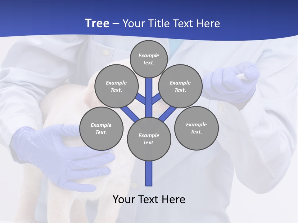 Lab Lady Uniform PowerPoint Template