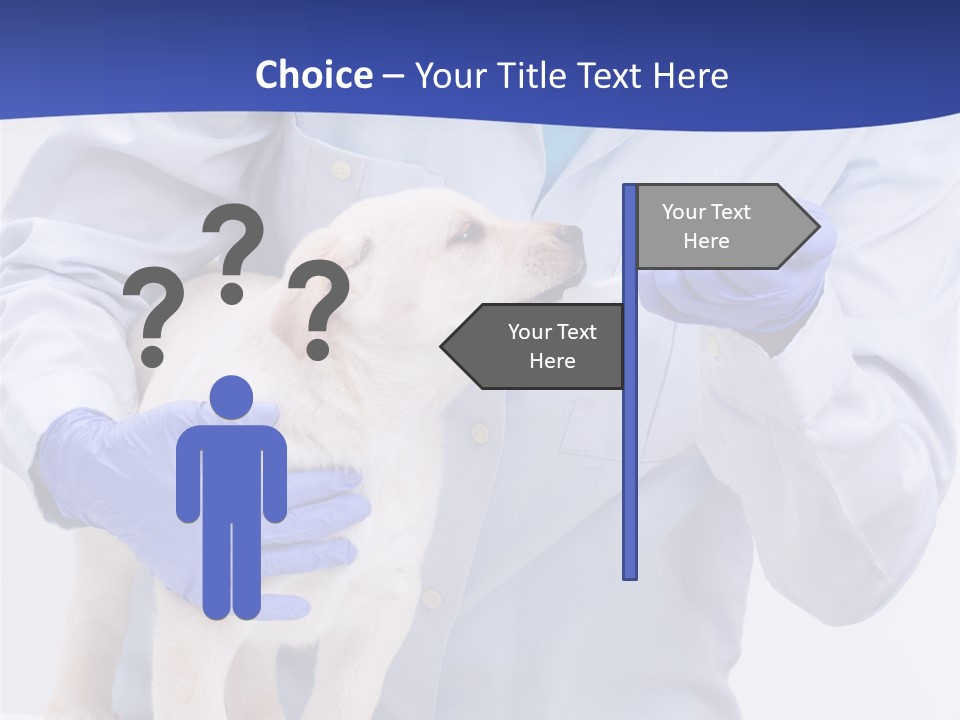 Lab Lady Uniform PowerPoint Template