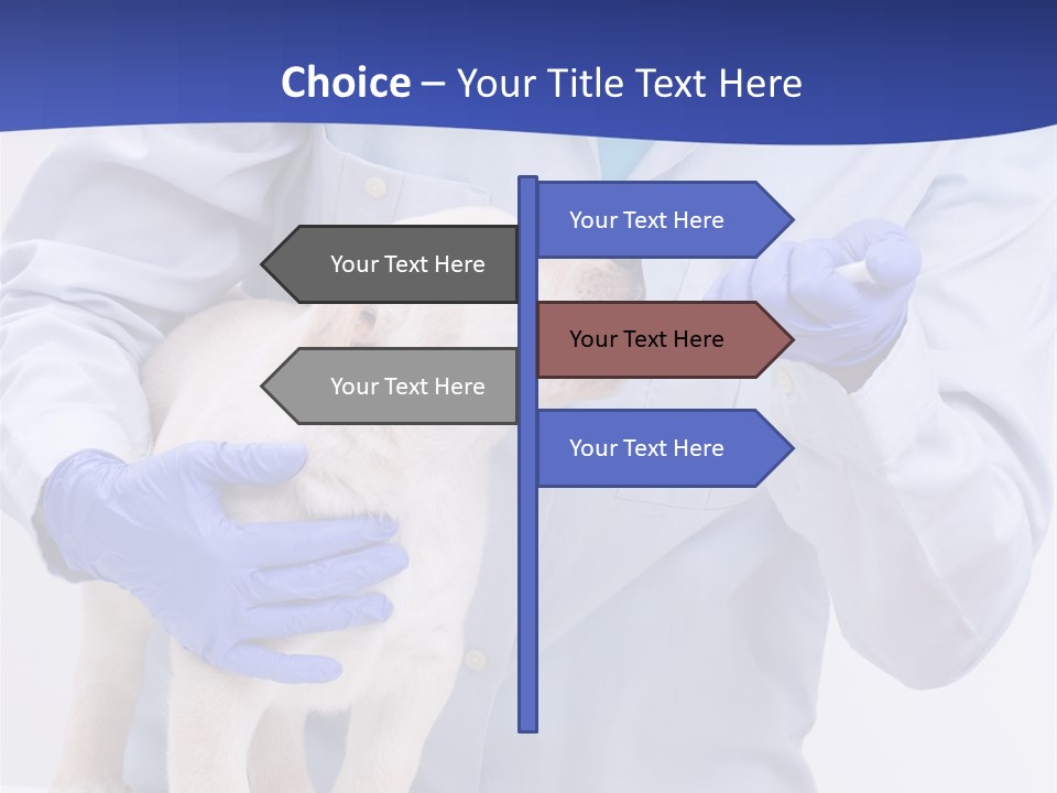 Lab Lady Uniform PowerPoint Template