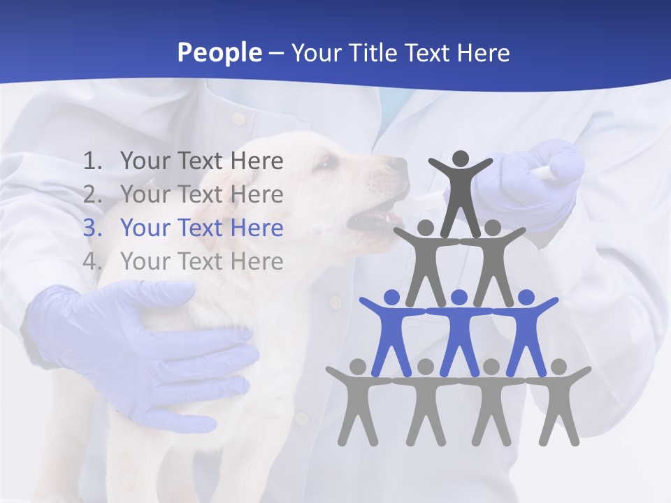 Lab Lady Uniform PowerPoint Template