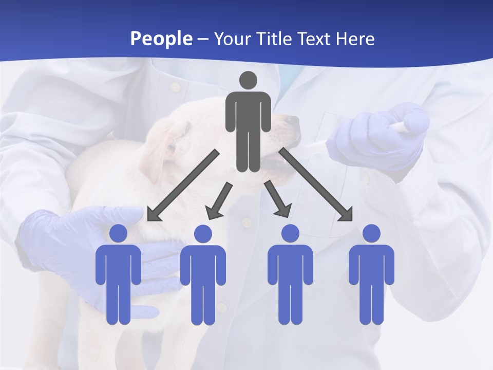 Lab Lady Uniform PowerPoint Template
