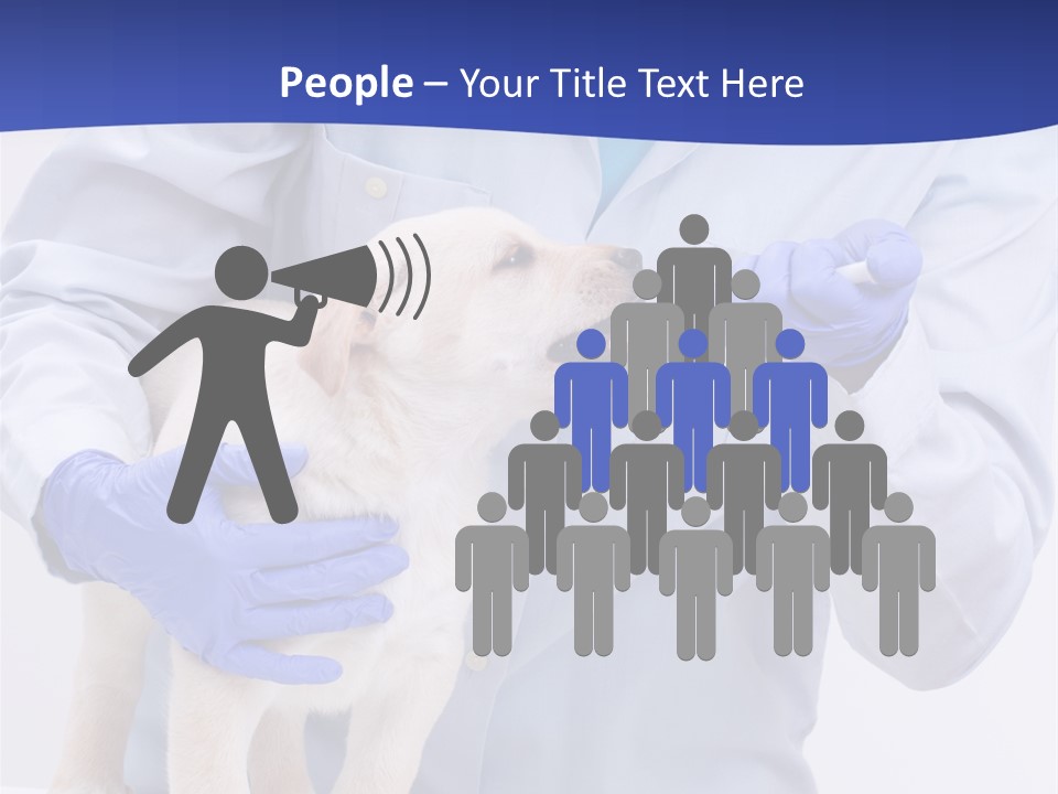 Lab Lady Uniform PowerPoint Template